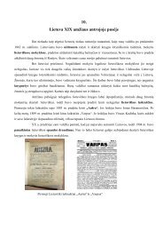 10. Lietuva XIX amžiaus antrojoje pusėje - Vilniaus lietuvių namai