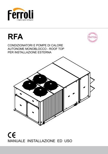 MANUALE INSTALLAZIONE ED USO