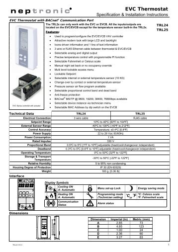 TRL24 / TRL25 - Neptronic