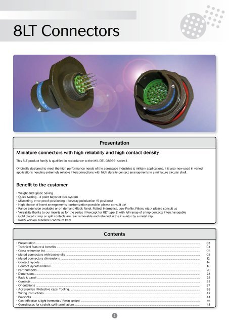 8LT Connectors - F C Lane