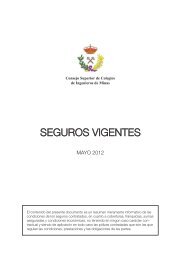 Seguros Vigentes - Consejo Superior de Colegios de Ingenieros de ...