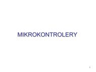 mikrokontrolery (PDF)