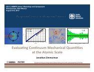 Evaluating Continuum Mechanical Quantities at the ... - Lammps