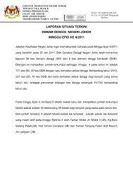 laporan situasi terkini demam denggi negeri johor minggu epid ke 4 ...