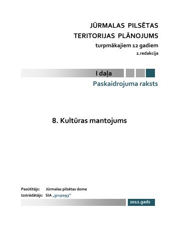 8. Kultūras mantojums - Grupa93