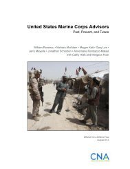 CNA, USMC Advisors Aug2013.pdf - Headquarters Marine Corps