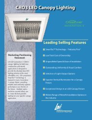 Leading Selling Features - LSI Industries Inc.