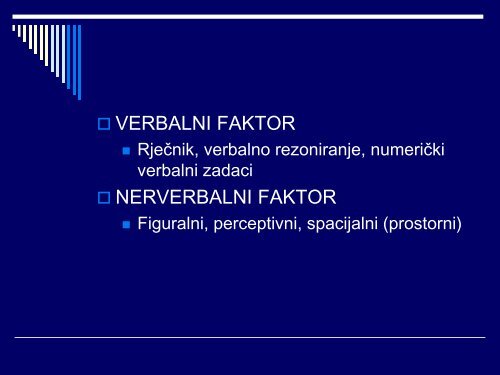 Postupak neuropsihologijskog ispitivanja, metrijske karakteristike ...