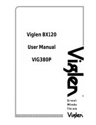 Viglen BX120 User Manual VIG380P - Viglen Download