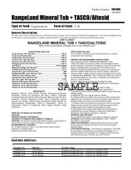 RangeLand Mineral Tub + TASCO/Altosid - Beeflinks