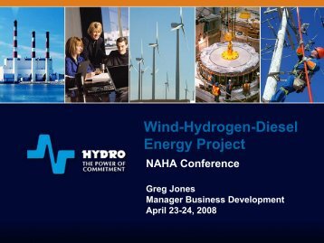 Wind-Hydrogen-Diesel Energy Project