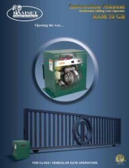 RAM 50 GB - RAMSET Automatic Gate Openers