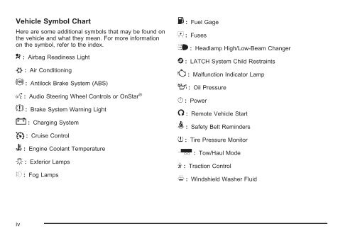 2009 GMC Savana Owner Manual