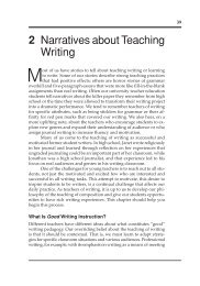 2 Narratives about Teaching Writing - National Council of Teachers ...