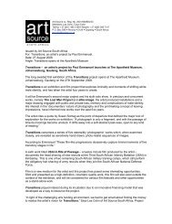 Press release from Art Source South Africa - Paul Emmanuel