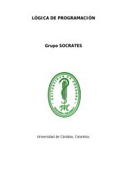 LÓGICA DE PROGRAMACIÓN Grupo SOCRATES - Aves.edu.co