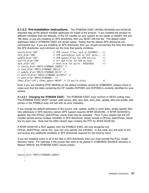 Program Directory for Realtime Monitor VM/ESA - z/VM - IBM