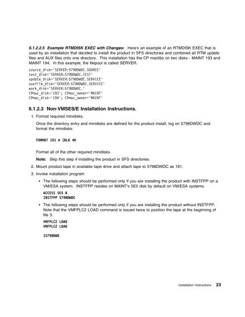 Program Directory for Realtime Monitor VM/ESA - z/VM - IBM