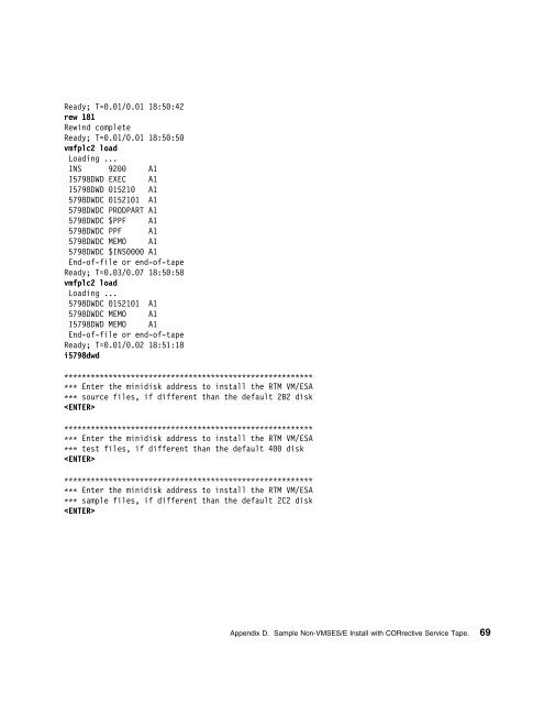 Program Directory for Realtime Monitor VM/ESA - z/VM - IBM