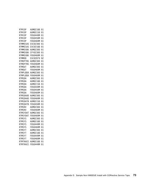 Program Directory for Realtime Monitor VM/ESA - z/VM - IBM