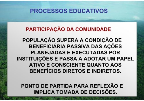 desafios da educaÃ§Ã£o ambiental para o sÃ©culo xxi ... - SIGAM