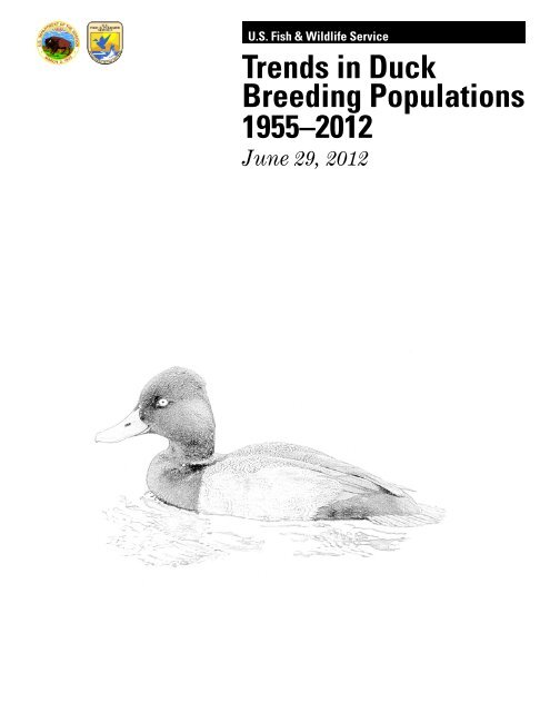Trends in Duck Breeding Populations, 1955--2012 - U.S. Fish and ...