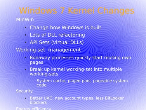 Windows Kernel - H2HC