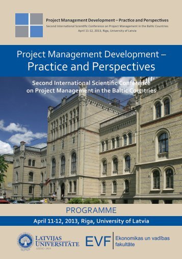 Programme of the Conference .pdf - EVF