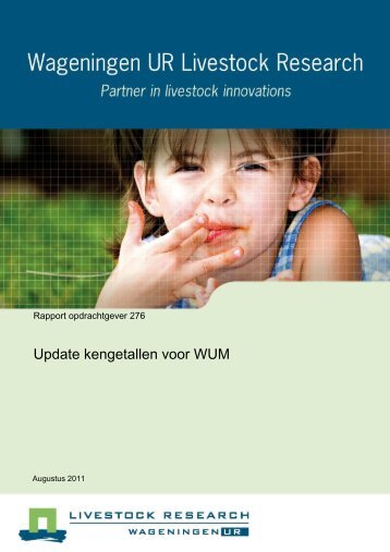 WUR LR rapport Update kengetallen voor WUM ... - Emissieregistratie