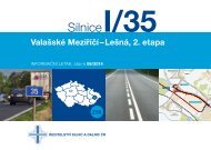 Silnice I/35 ValaÅ¡skÃ© MeziÅÃ­ÄÃ­âLeÅ¡nÃ¡, 2. etapa - ÅeditelstvÃ­ silnic a ...