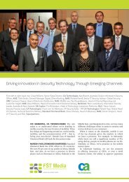 Driving Innovation in Security Technology Through ... - FST Media