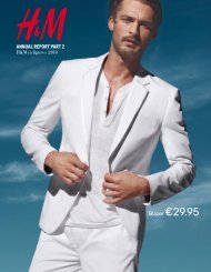 Annual Report 2010 - H&M in figures - About H&M