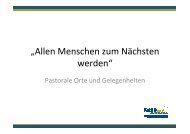 Prof. Hobelsberger - Pastorale Informationen