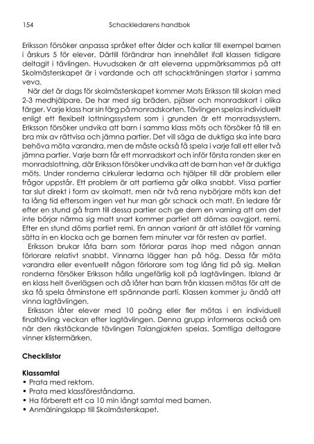 Schackledarens handbok - Sveriges SchackfÃ¶rbund
