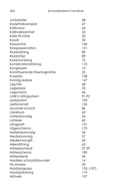 Schackledarens handbok - Sveriges SchackfÃ¶rbund