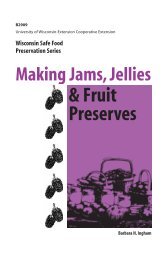 B2909 jam/jelly - UW Food Safety and Health - University of ...