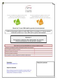 Exemple de formulaire de demande de permis d'environnement de ...