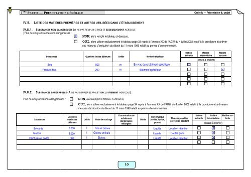 Exemple de formulaire de demande de permis d'environnement de ...