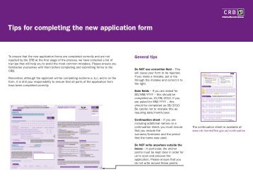 tips for completing application forms