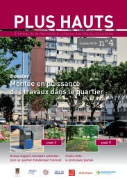 Montée en puissance des travaux dans le quartier - SEM 92