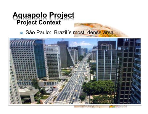 THE AQUAPOLO PROJECT