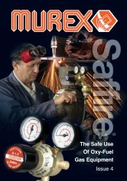 The Safe Use Of Oxy Fuel - Murex