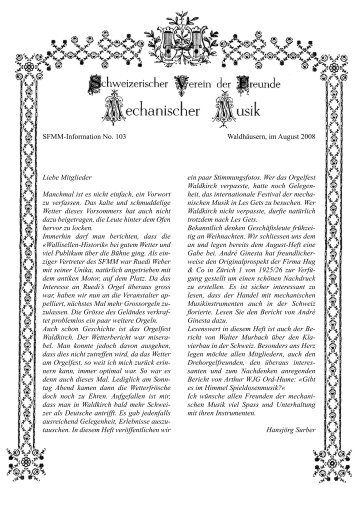Musikinstrumentenbauerin Musikinstrumentenbauer - SFMM