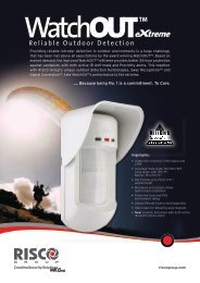 RISCO Group WatchOUT DT eXtreme Intruder detectors product ...