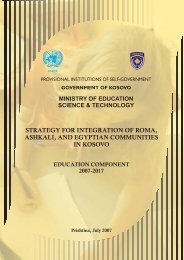strategy for integration of roma, ashkali, and egyptian communities ...
