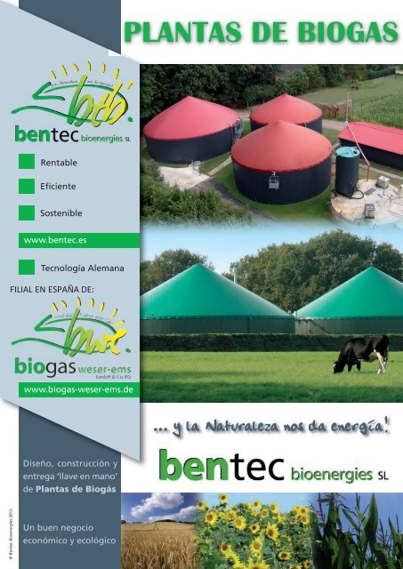 PLANTAS DE BIOGAS - bentec