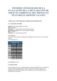 plan regulador de calama - Biblioteca digital de CIREN