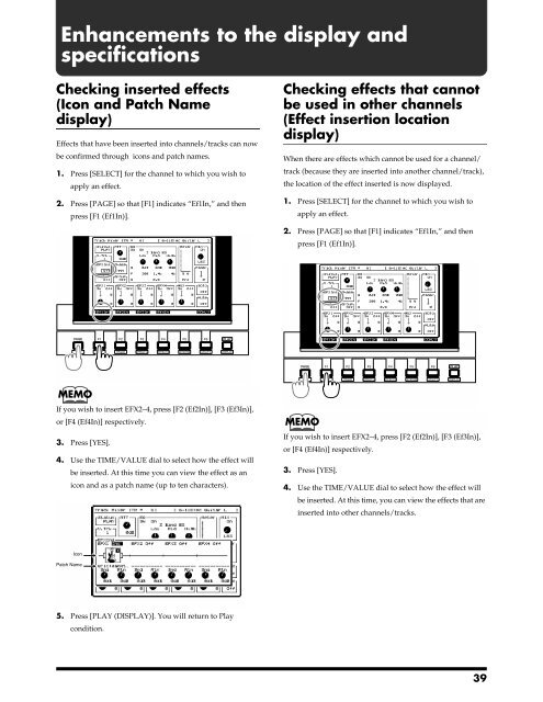 Owner's Manual - Roland