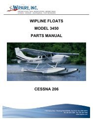 Model 3450 Parts Manual for Cessna 206 - Wipaire Inc.