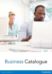 Business Catalogue - Pearson